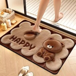 Absorbent floor mat