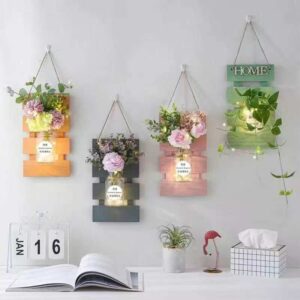 Wall hanging artificial flower